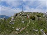 Planina Polog - Mrzli vrh above Planina Pretovč